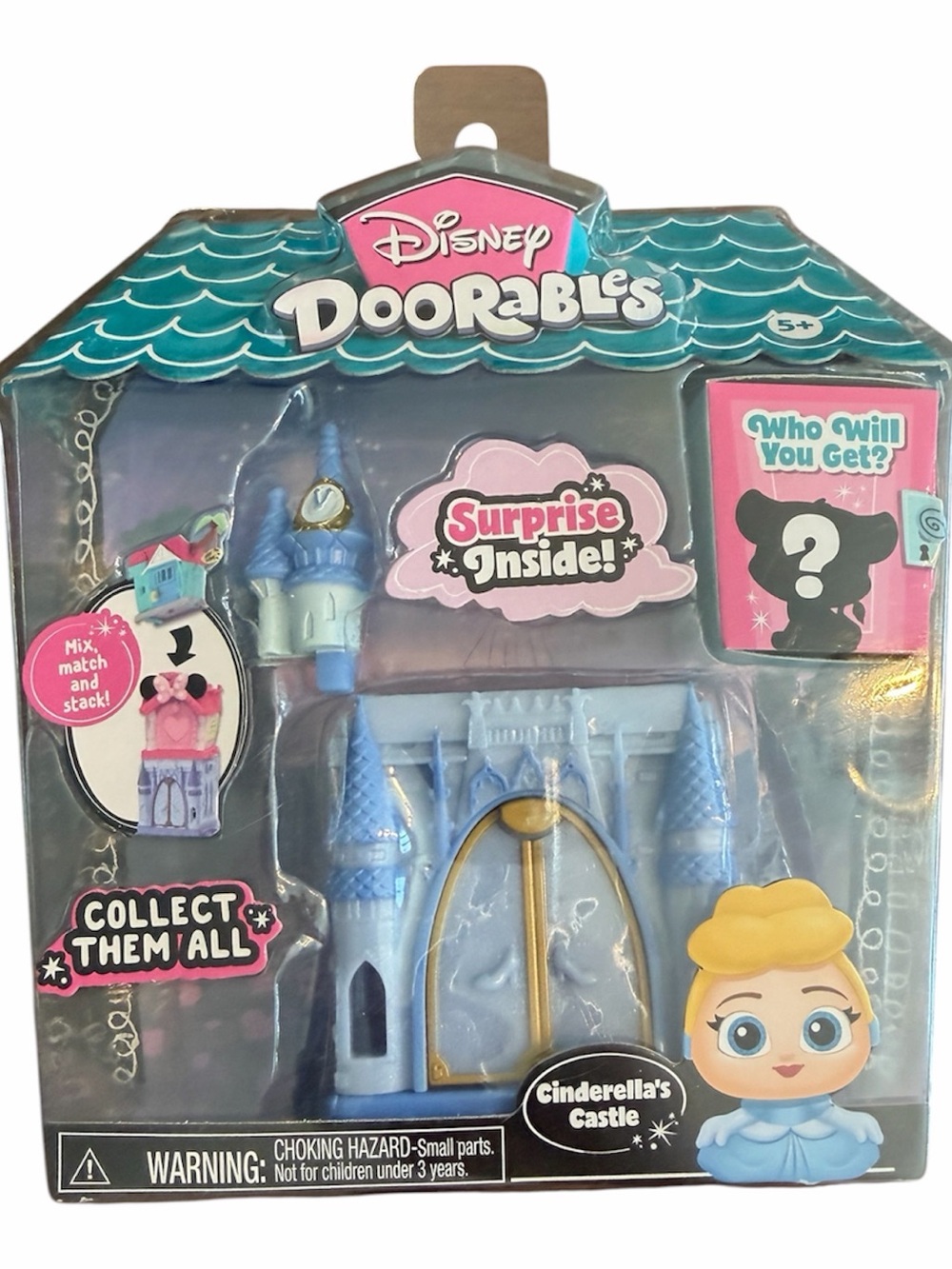CINDERELLA’S CASTLE, Disney Doorables, Collector Figure Toy